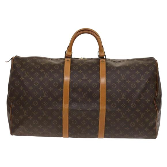 LOUIS VUITTON Monogram Keepall 60 Boston Bag M41422 - Picture 13 of 16